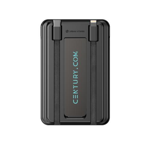 Urban Vitamin Redwood 5in1 5000mah 20W PD magnetic powerbank black