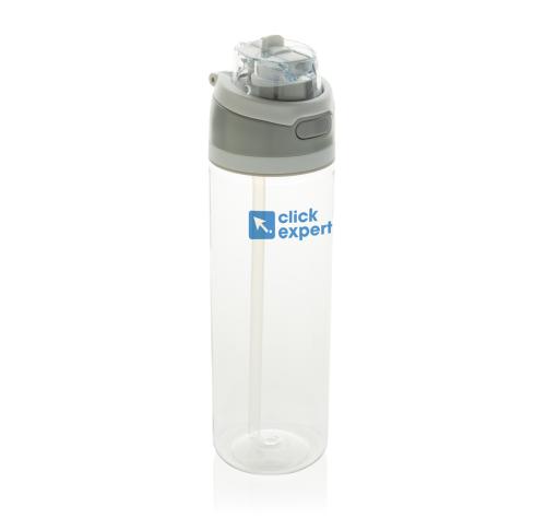 Branded Omni sip RCS RPET water bottle 800ML white