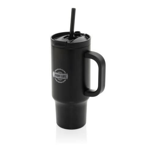 Branded Cruiser RCS recycled Leakproof Compact Tumbler 480ML black