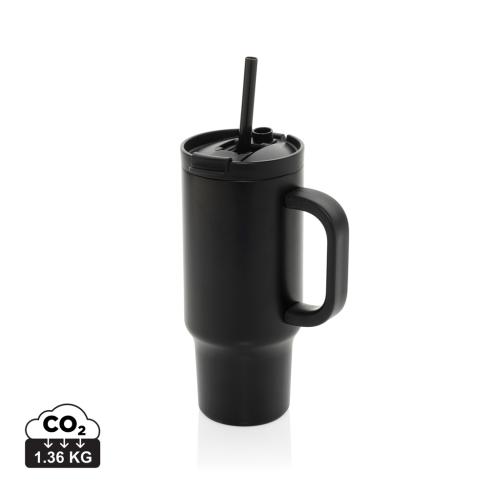 Branded Cruiser RCS recycled Leakproof Compact Tumbler 480ML black