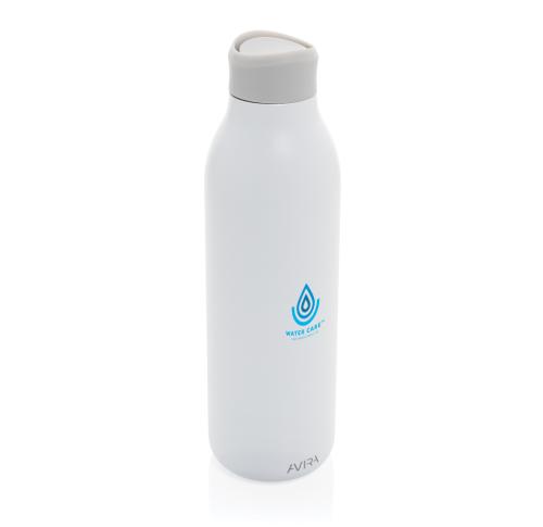 Branded Avira Alok RCS re-steel 360 waterbottle 600ML - White 