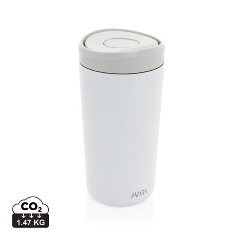 Avira Alix RCS re-steel click tumbler 400ML - White  white