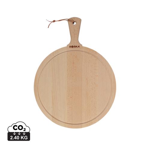 BOSKA Serving Board Round Amigo L brown