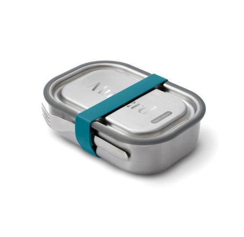 Black+Blum Stainless Steel Lunch Box Large turquoise Custom Logo