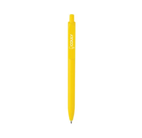 Custom Bolt GRS certified R-ABS pen yellow