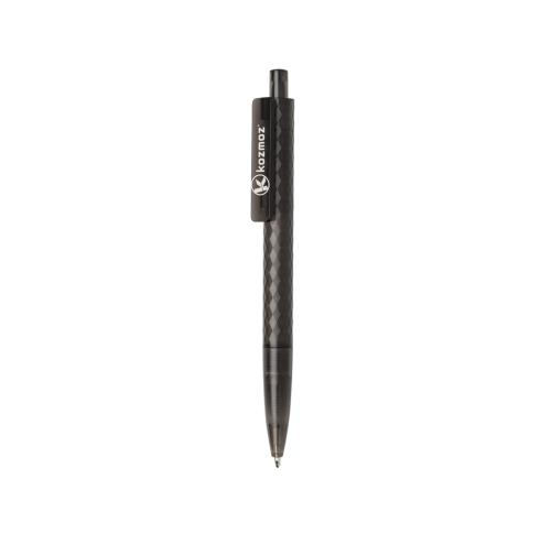 X3 GRS recycled PC plastic pen frosted black