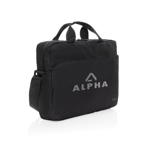 Swiss Peak Aware™ RPET Essential 15.6 inch laptop bag black