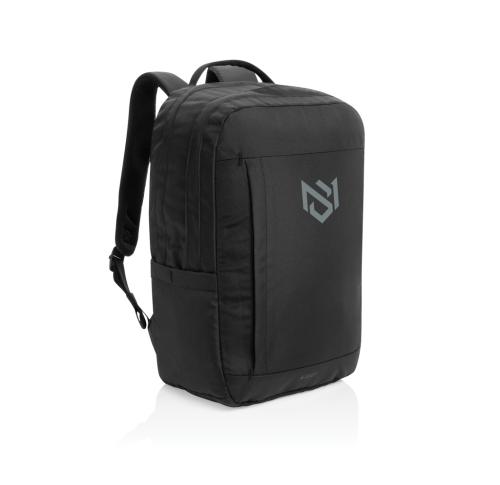 SP Aware™ RPET Edin 100% recycled 15.6 inch laptop backpack black