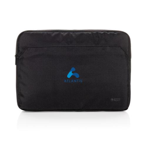 Swiss Peak Aware™ RPET Essential 15.6 inch laptop sleeve black