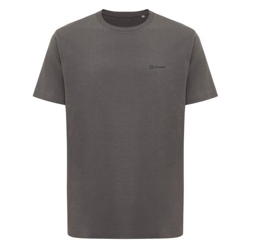 Iqoniq Kakadu relaxed recycled cotton t-shirt anthracite