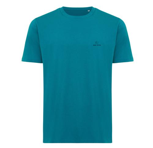 Iqoniq Sierra lightweight recycled cotton t-shirt verdigris