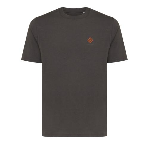 Iqoniq Sierra lightweight recycled cotton t-shirt anthracite