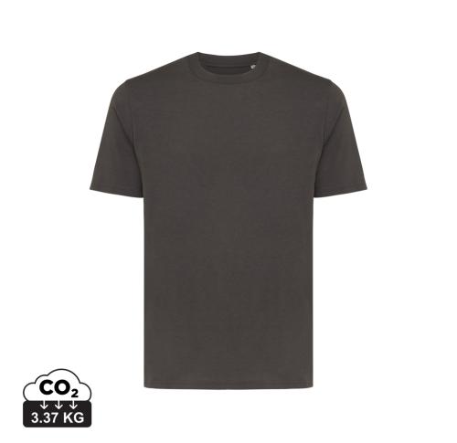 Iqoniq Sierra lightweight recycled cotton t-shirt anthracite
