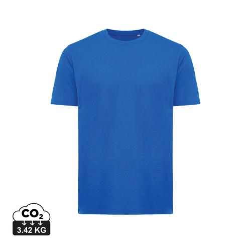 Iqoniq Sierra lightweight recycled cotton t-shirt royal blue