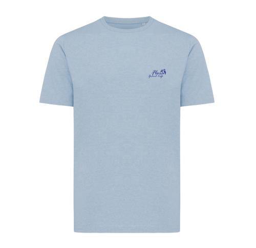 Iqoniq Sierra lightweight recycled cotton t-shirt light heather blue