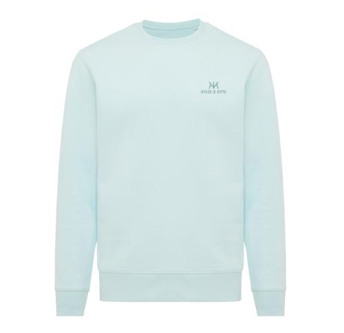 Iqoniq Etosha lightweight recycled cotton crew neck crushed mint
