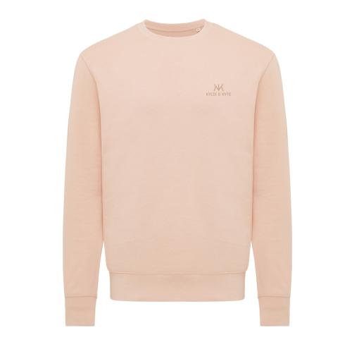 Iqoniq Etosha lightweight recycled cotton crew neck peach nectar