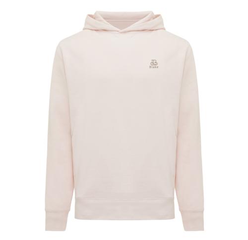 Iqoniq Yengo recycled cotton hoodie with sidepockets cloud pink