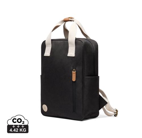 VINGA Sortino RCS backpack black Custom Logo