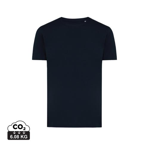 Iqoniq Brett recycled cotton t-shirt navy