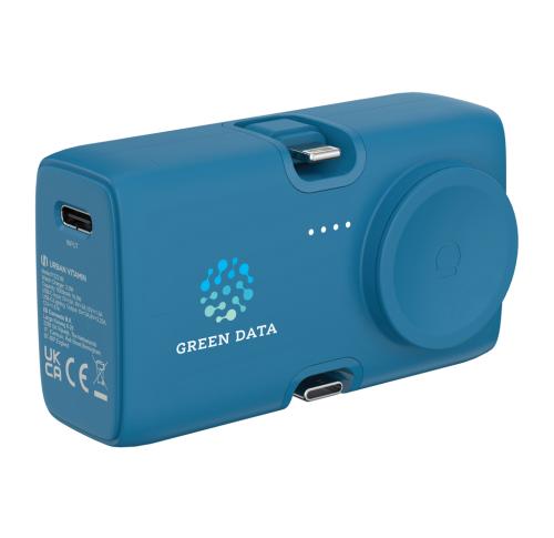 Urban Vitamin San Diego RCS rplastic 20W PD powerbank blue