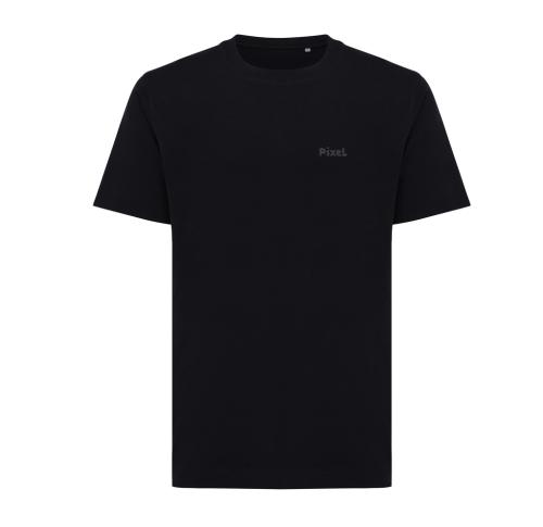 Iqoniq Kakadu relaxed recycled cotton t-shirt black