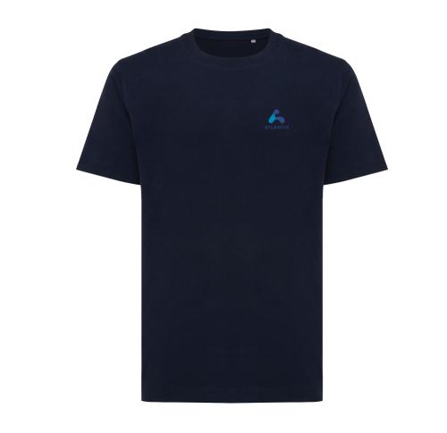 Iqoniq Kakadu relaxed recycled cotton t-shirt navy
