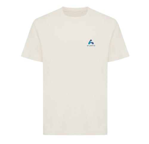 Iqoniq Kakadu relaxed recycled cotton t-shirt natural raw