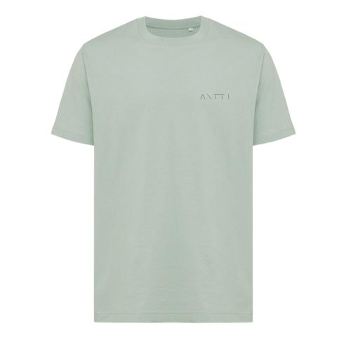 Iqoniq Kakadu relaxed recycled cotton t-shirt iceberg green