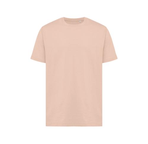 Iqoniq Kakadu relaxed recycled cotton t-shirt peach nectar Custom Logo