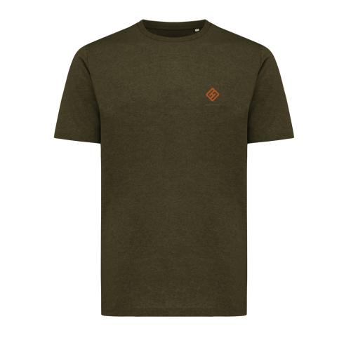 Iqoniq Sierra lightweight recycled cotton t-shirt khaki