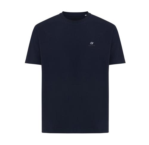 Iqoniq Teide recycled cotton t-shirt navy Customised Logo