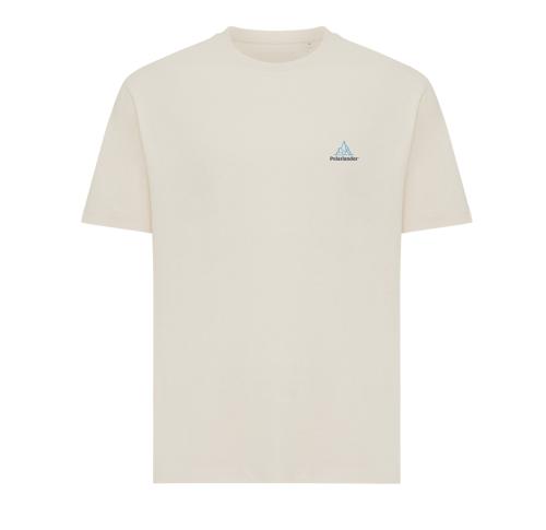Iqoniq Teide recycled cotton t-shirt natural raw Customised Logo