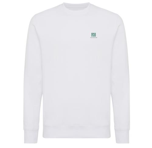Iqoniq Etosha lightweight recycled cotton crew neck recycled white