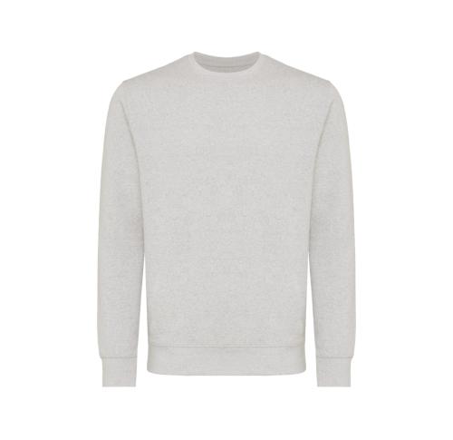 Iqoniq Etosha lightweight recycled cotton crew neck light heather grey