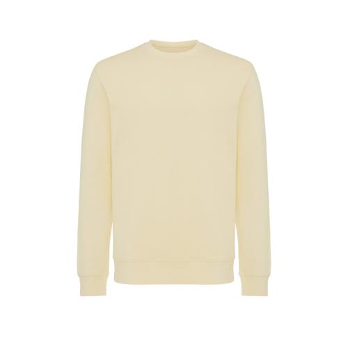 Iqoniq Etosha lightweight recycled cotton crew neck cream yellow