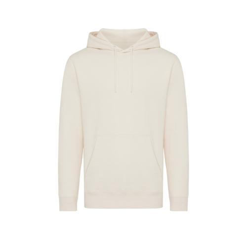Iqoniq Rila lightweight recycled cotton hoodie natural raw