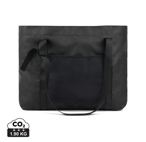 VINGA Livorno GRS recycled polyester maxi tote black