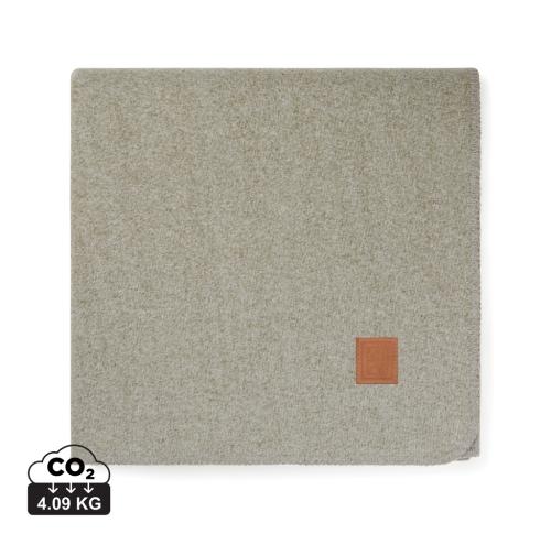 VINGA Moulton GRS RPET blanket green, timber wolf