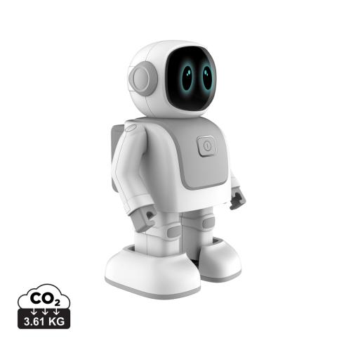 Robert the dancing robot speaker white, grey