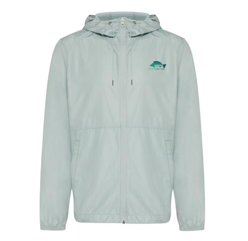 Iqoniq Logan recycled polyester lightweight jacket iceberg green