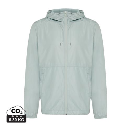 Iqoniq Logan recycled polyester lightweight jacket iceberg green