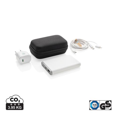 Surge RCS recyled PET 20W type C 3 pcs charging set black