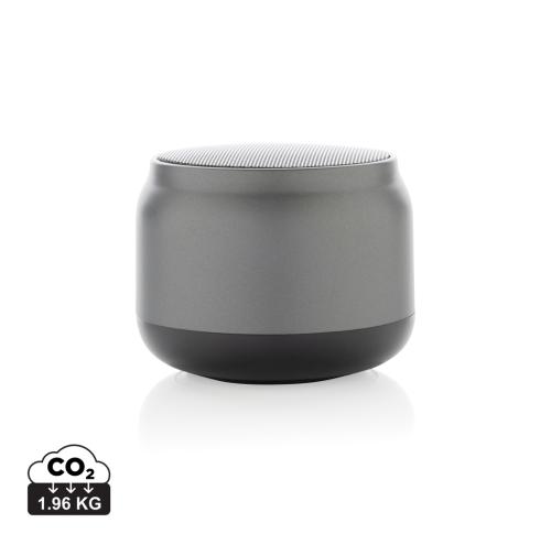 Promotional BeatBuddy recycled plastic 3W speaker grey