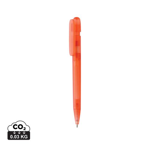 Devin GRS certified RABS pen transparent red
