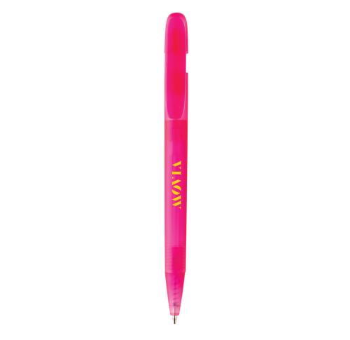 Devin GRS certified RABS pen transparent pink