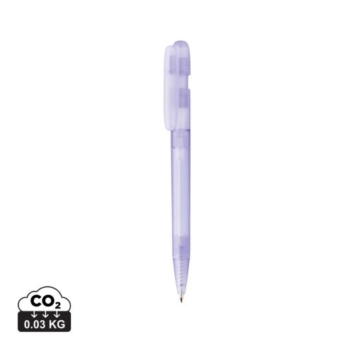 Devin GRS certified RABS pen transparent purple