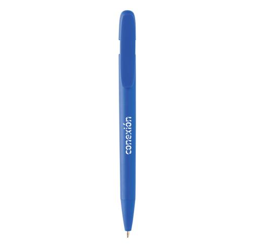 Promotional Devin GRS certified RABS pen solid blue