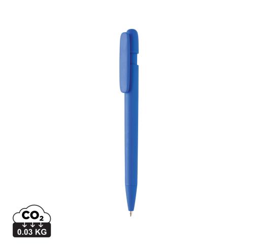 Promotional Devin GRS certified RABS pen solid blue