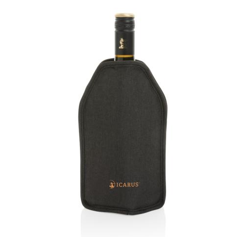 Vino AWARE™ RPET wine cooler sleeve black